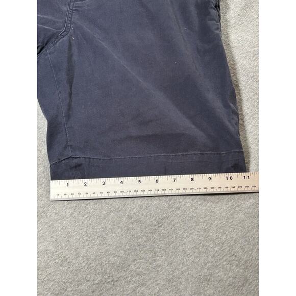 Polo Ralph Lauren Shorts Mens W34 Stretch Classic Fit Navy Blue Chino Golf - Picture 9 of 14
